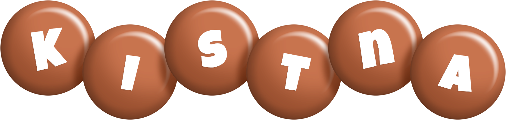 Kistna candy-brown logo