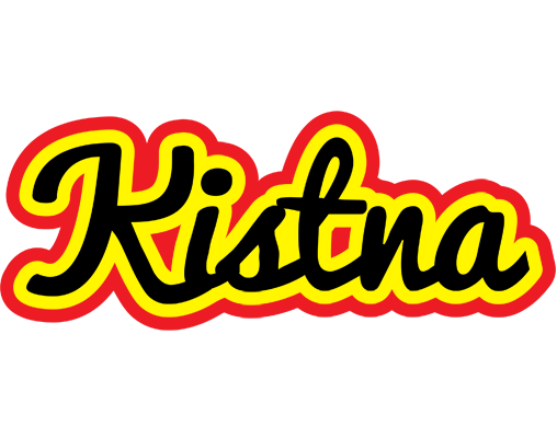Kistna flaming logo