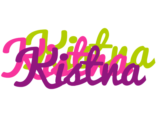 Kistna flowers logo