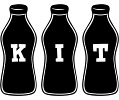 Kit bottle logo