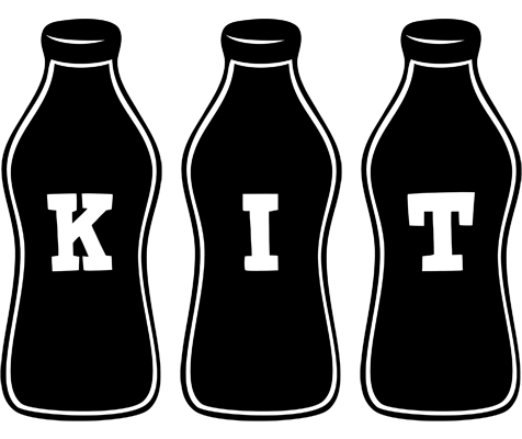Kit bottle logo