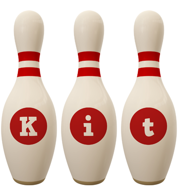 Kit bowling-pin logo