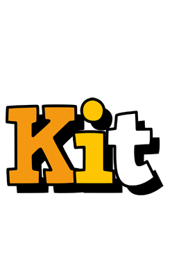 Kit cartoon logo