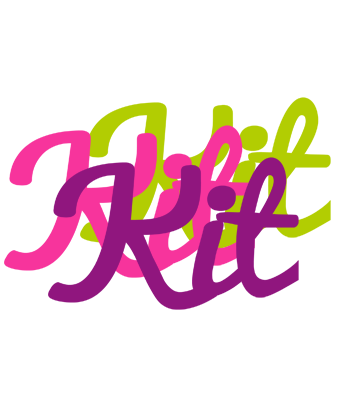 Kit flowers logo