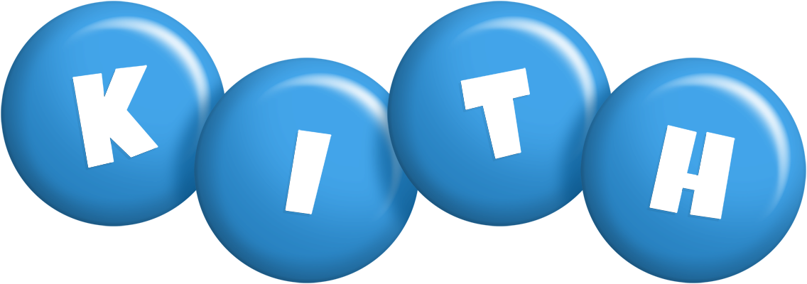 Kith candy-blue logo