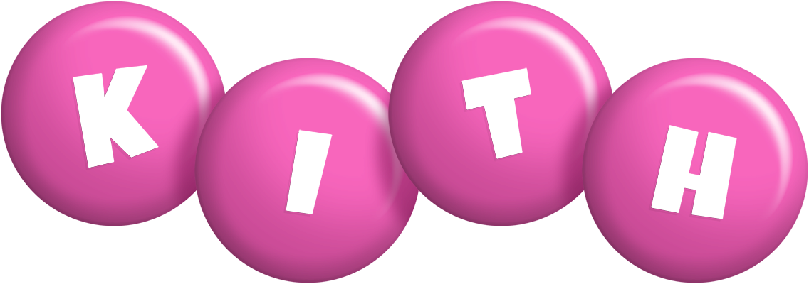 Kith candy-pink logo