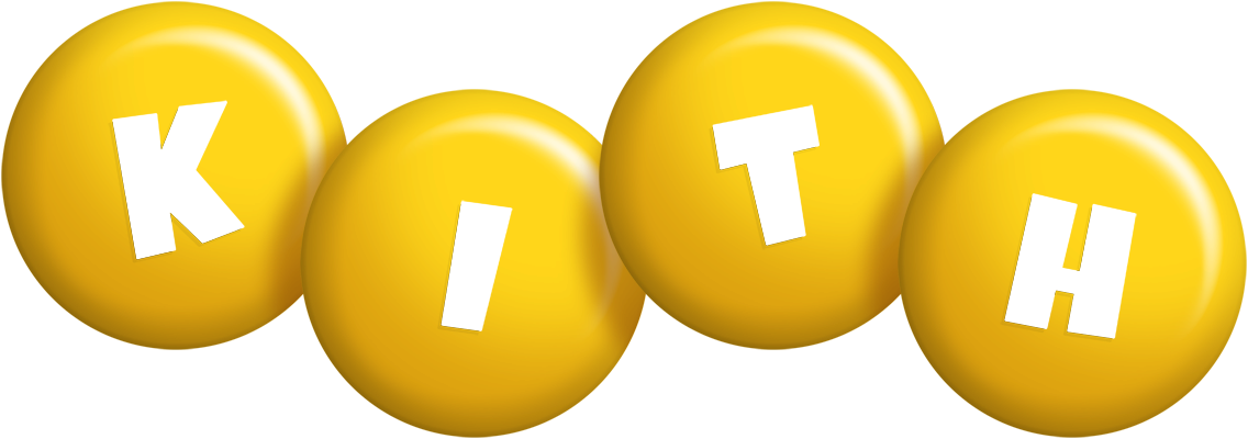 Kith candy-yellow logo