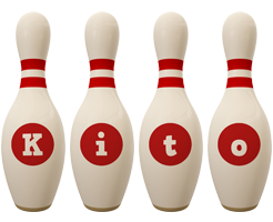 Kito bowling-pin logo