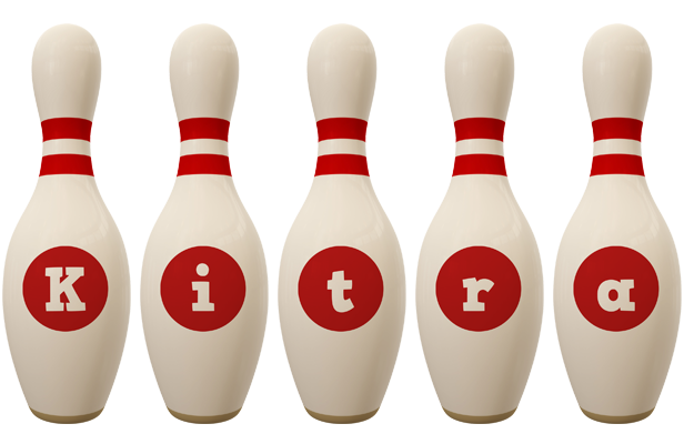 Kitra bowling-pin logo