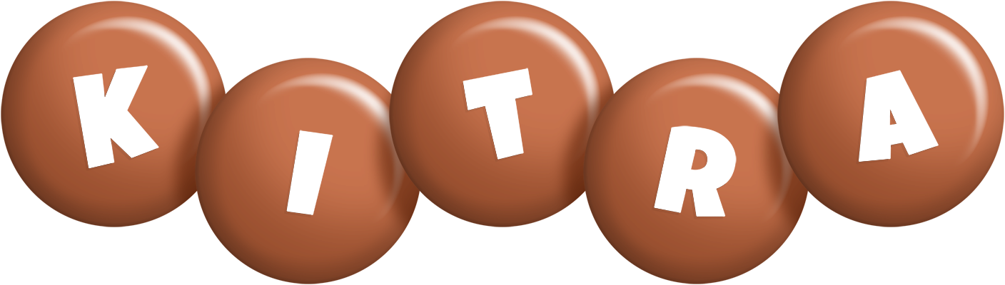 Kitra candy-brown logo