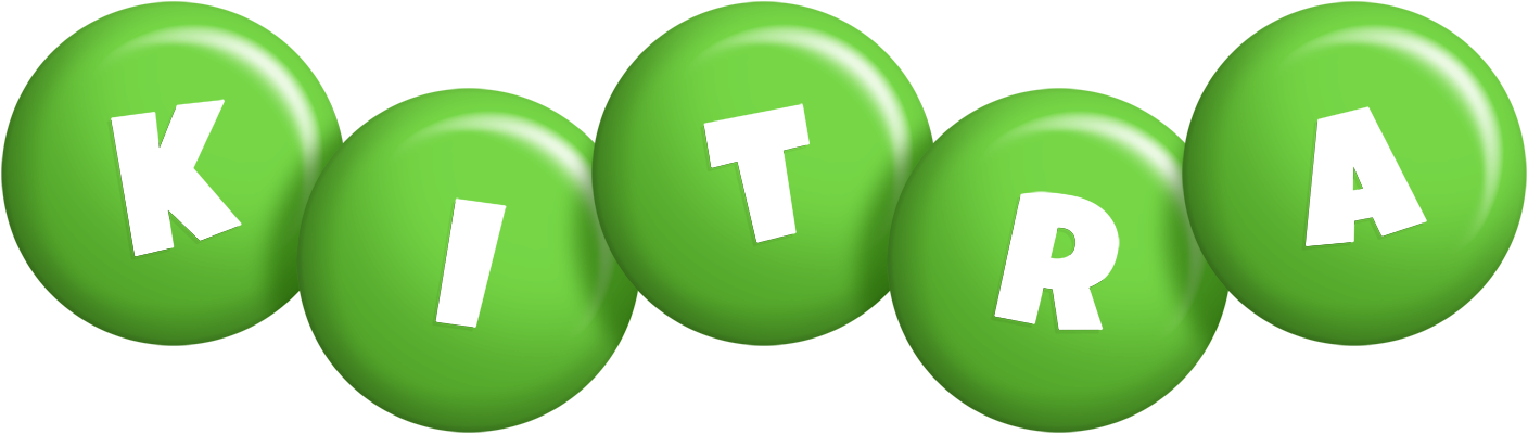Kitra candy-green logo