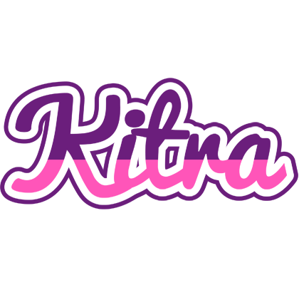 Kitra cheerful logo