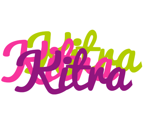 Kitra flowers logo