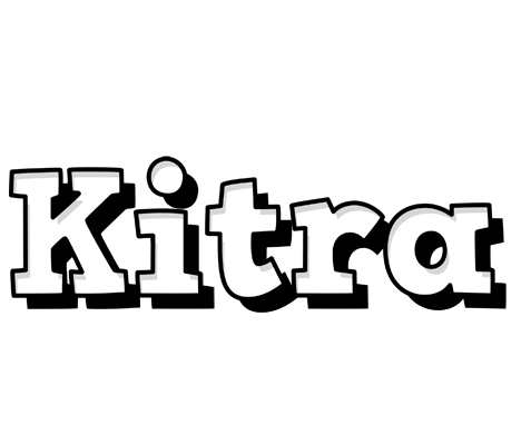 Kitra snowing logo