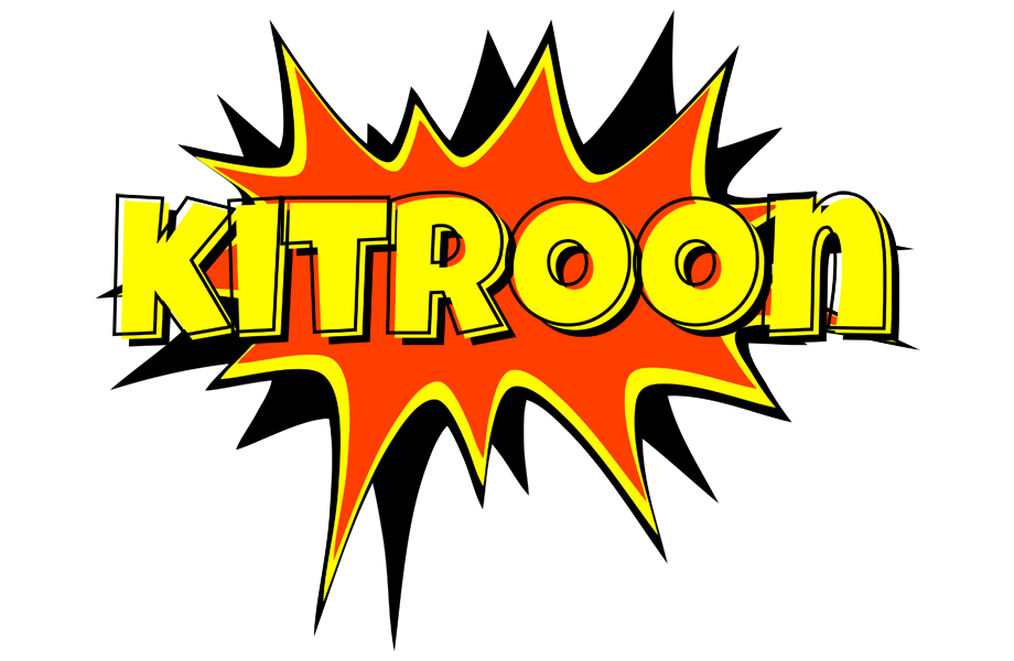 Kitroon bazinga logo