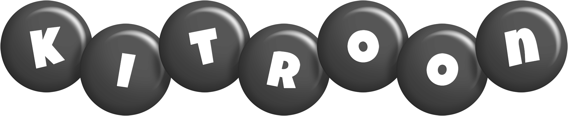 Kitroon candy-black logo