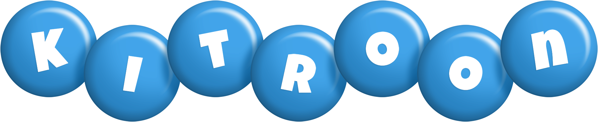 Kitroon candy-blue logo