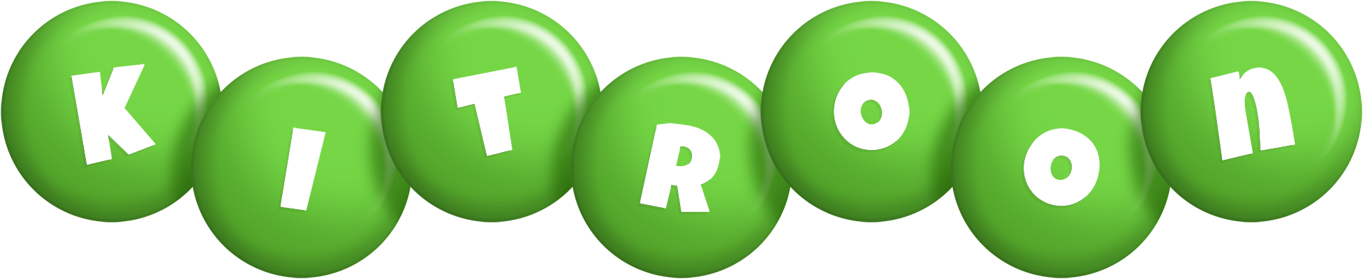 Kitroon candy-green logo