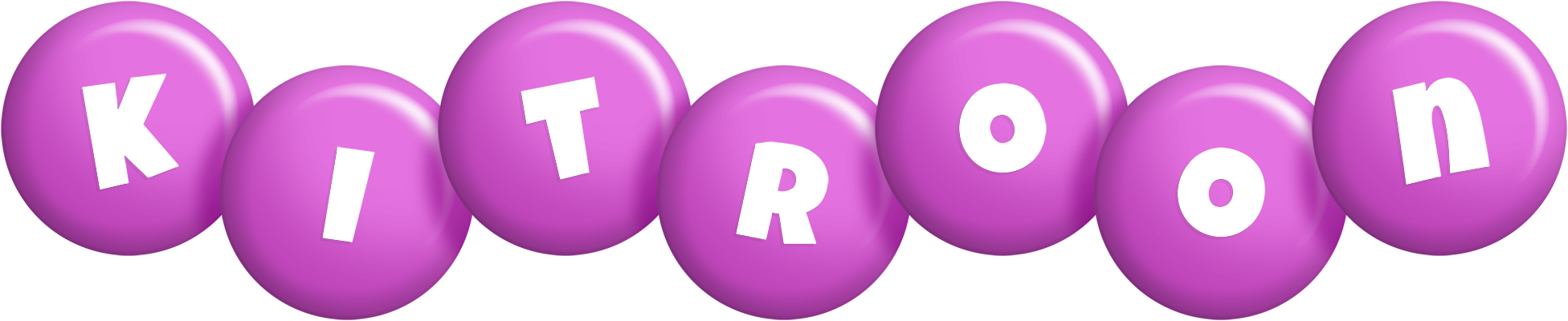 Kitroon candy-purple logo