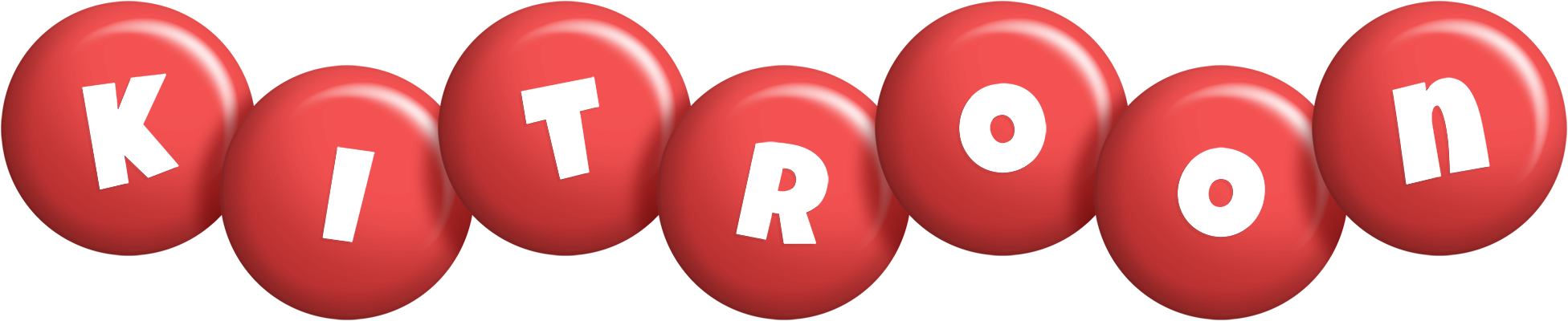 Kitroon candy-red logo