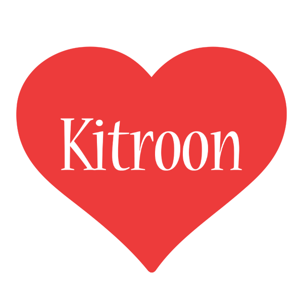 Kitroon love logo