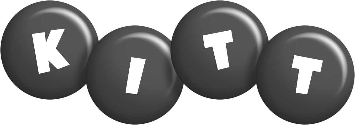 Kitt candy-black logo