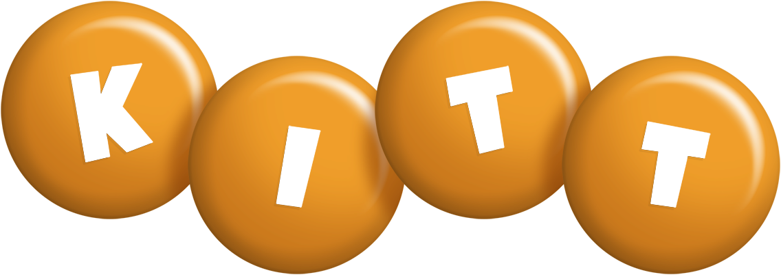Kitt candy-orange logo