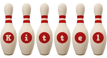 Kittel bowling-pin logo