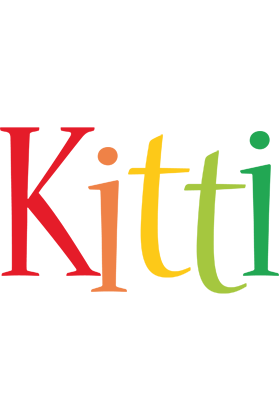 Kitti birthday logo