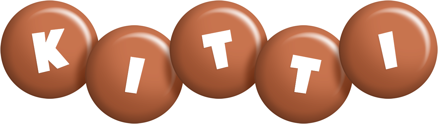 Kitti candy-brown logo