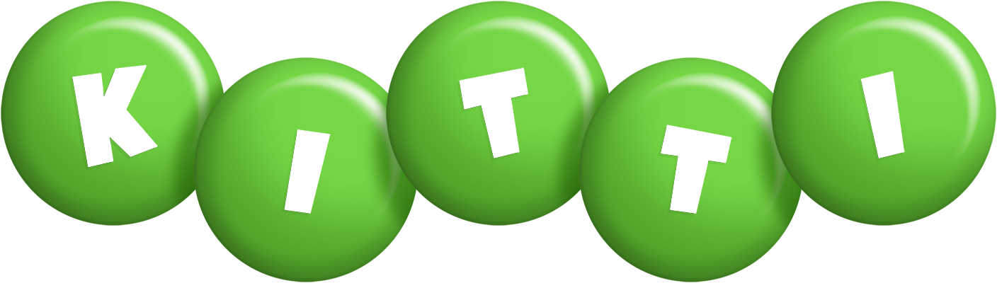 Kitti candy-green logo