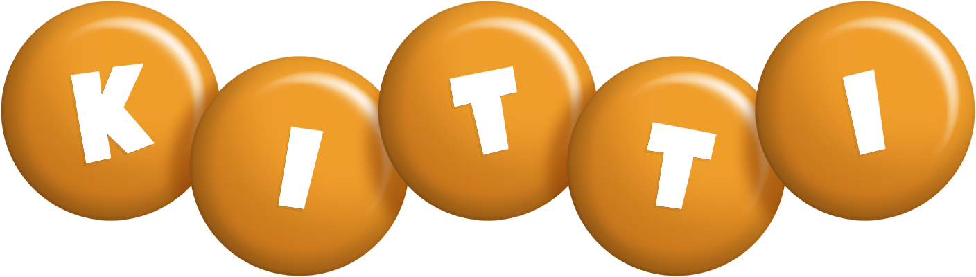 Kitti candy-orange logo