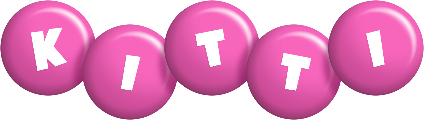 Kitti candy-pink logo