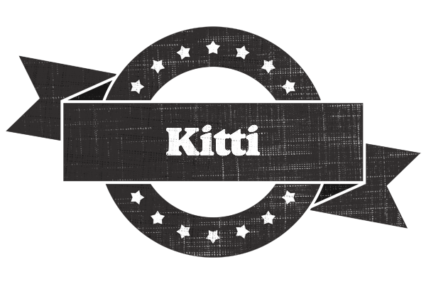 Kitti grunge logo