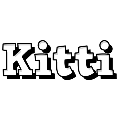 Kitti snowing logo