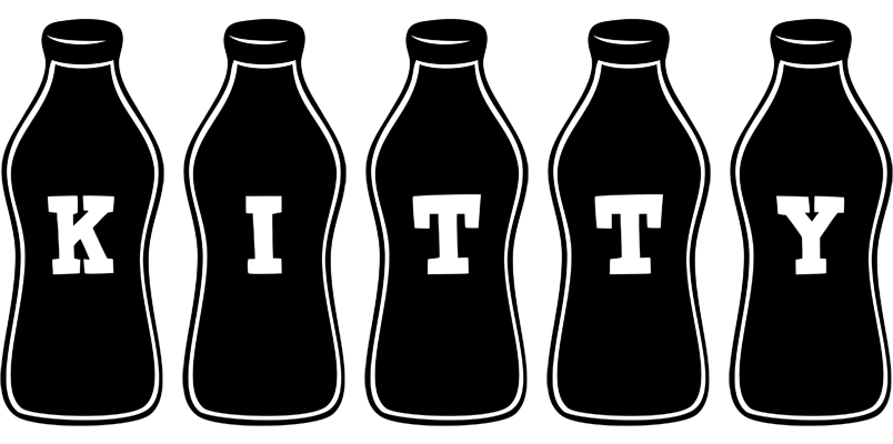 Kitty bottle logo