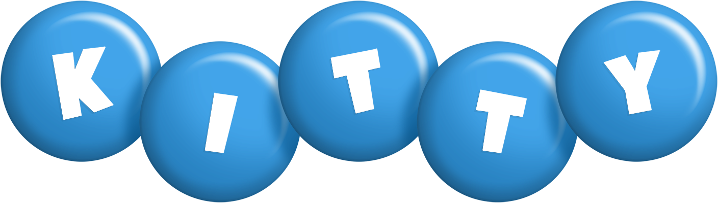 Kitty candy-blue logo