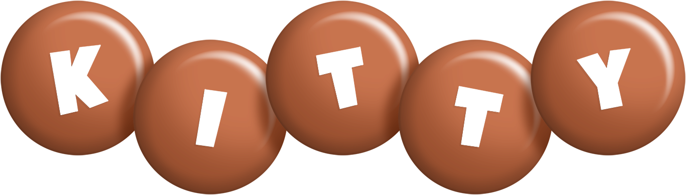 Kitty candy-brown logo
