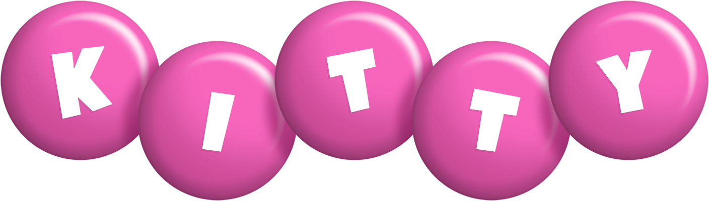 Kitty candy-pink logo