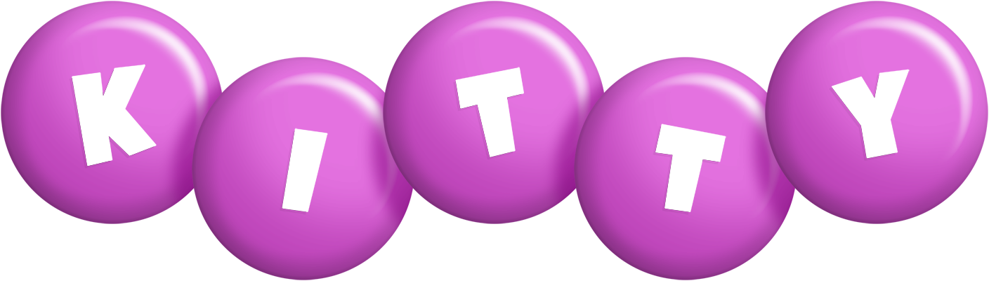 Kitty candy-purple logo