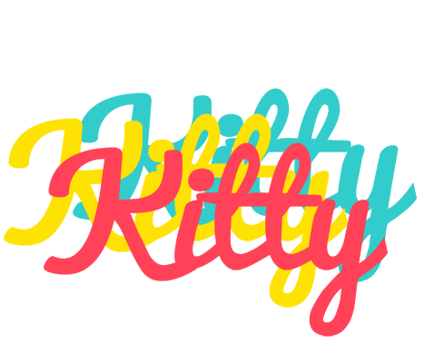 Kitty disco logo