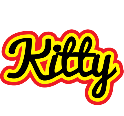 Kitty flaming logo