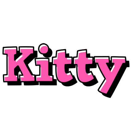 Kitty girlish logo