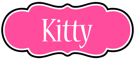 Kitty invitation logo