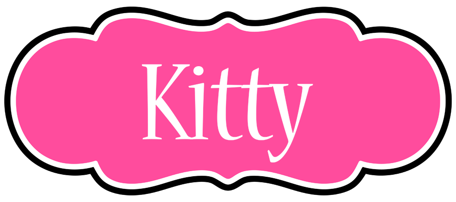 Kitty invitation logo