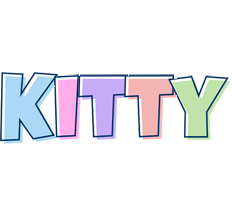 Kitty pastel logo