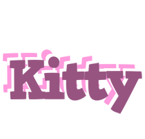 Kitty relaxing logo