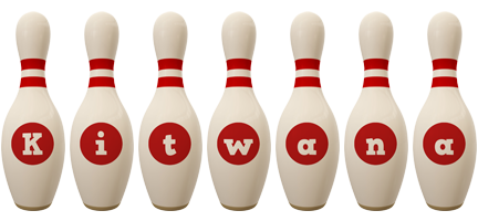 Kitwana bowling-pin logo