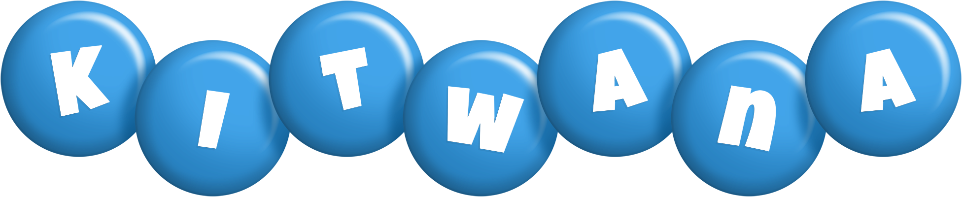 Kitwana candy-blue logo
