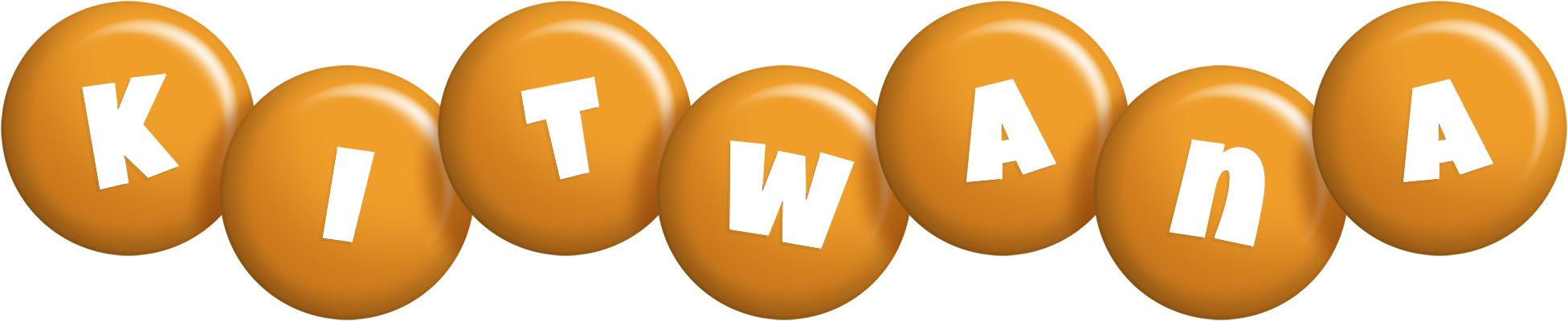 Kitwana candy-orange logo